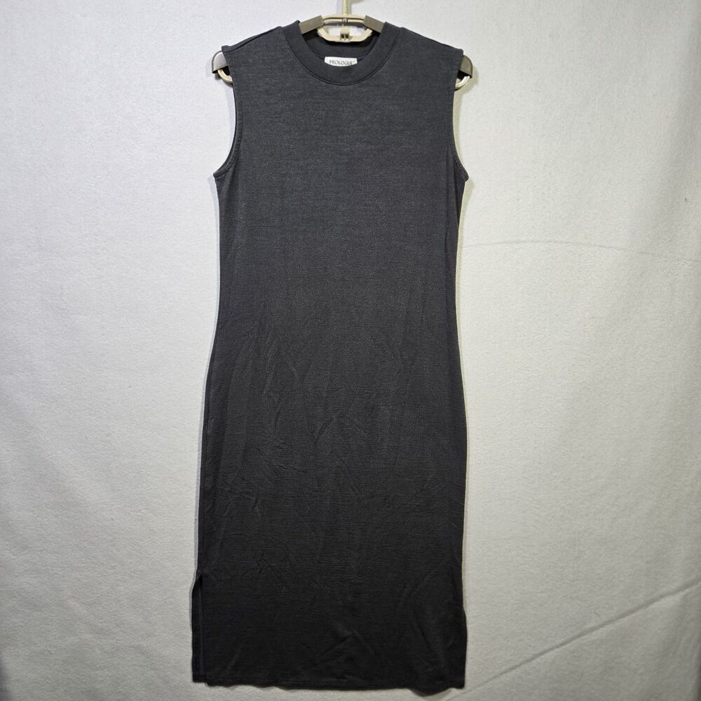 Prologue Dress Casual Tank Top Sleeveless XS Grey Mid-calf